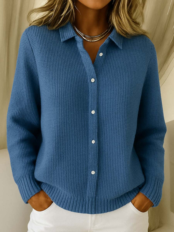 Elaine | Classic Knit Button Cardigan 3