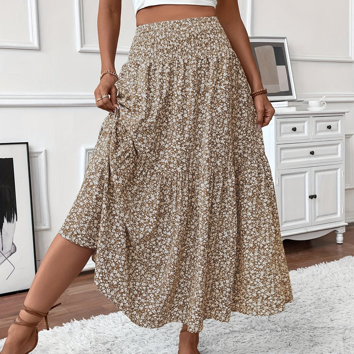 Elena | Flowy Midi Skirt for Women 0