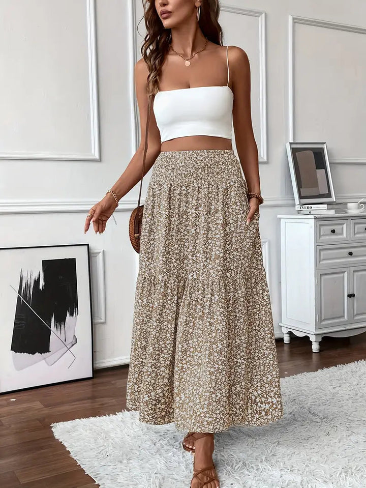 Elena | Flowy Midi Skirt for Women 1