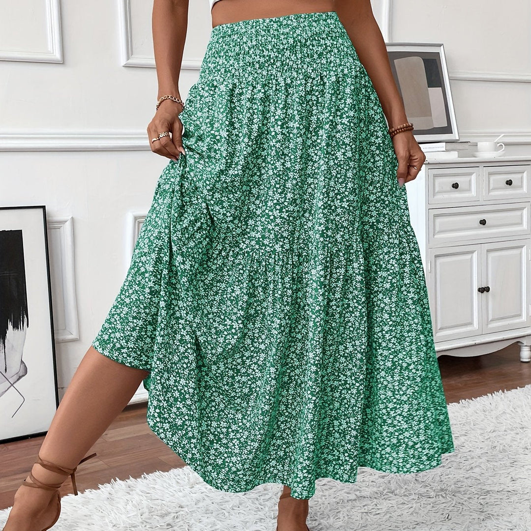 Elena | Flowy Midi Skirt for Women 12