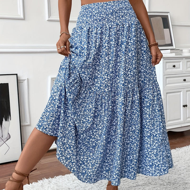 Elena | Flowy Midi Skirt for Women 15