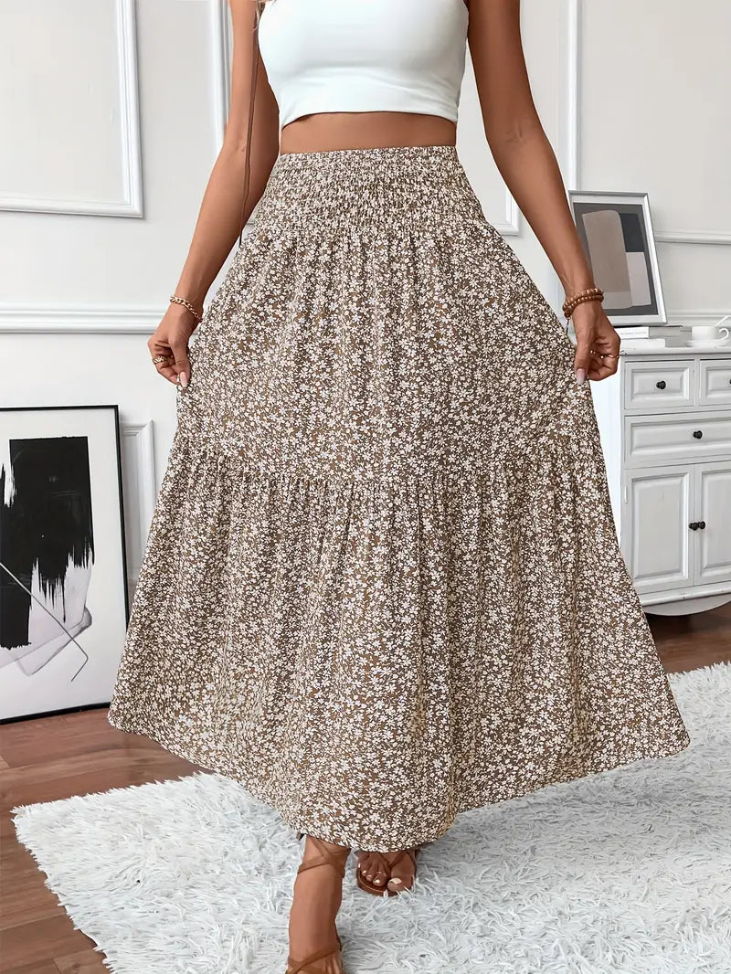 Elena | Flowy Midi Skirt for Women 3