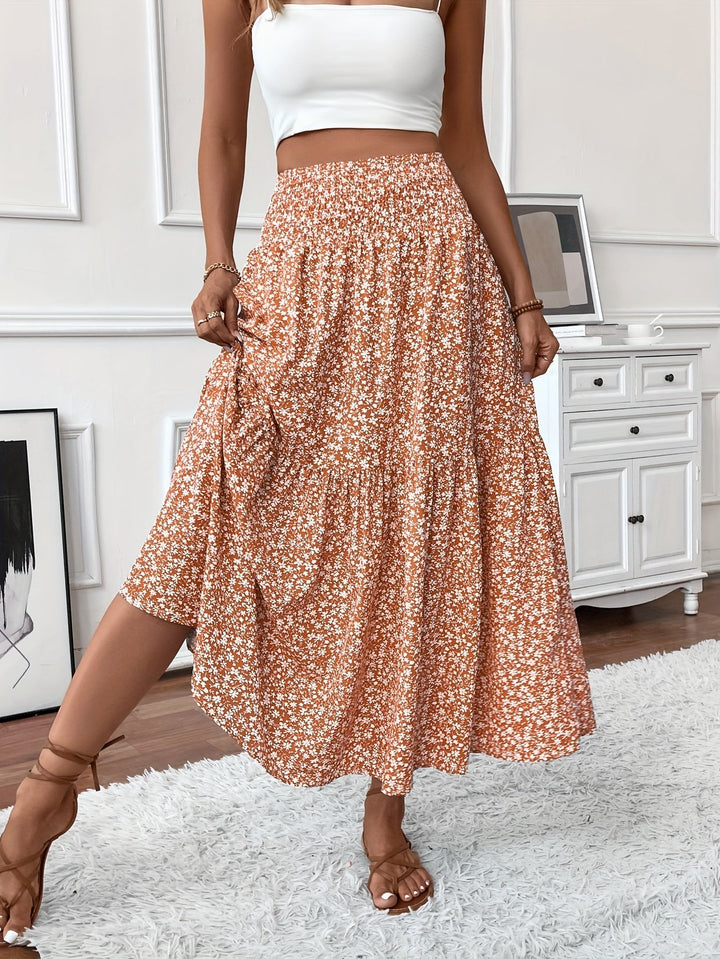 Elena | Flowy Midi Skirt for Women 4