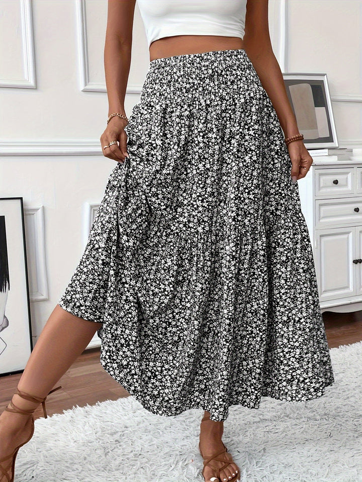 Elena | Flowy Midi Skirt for Women 6