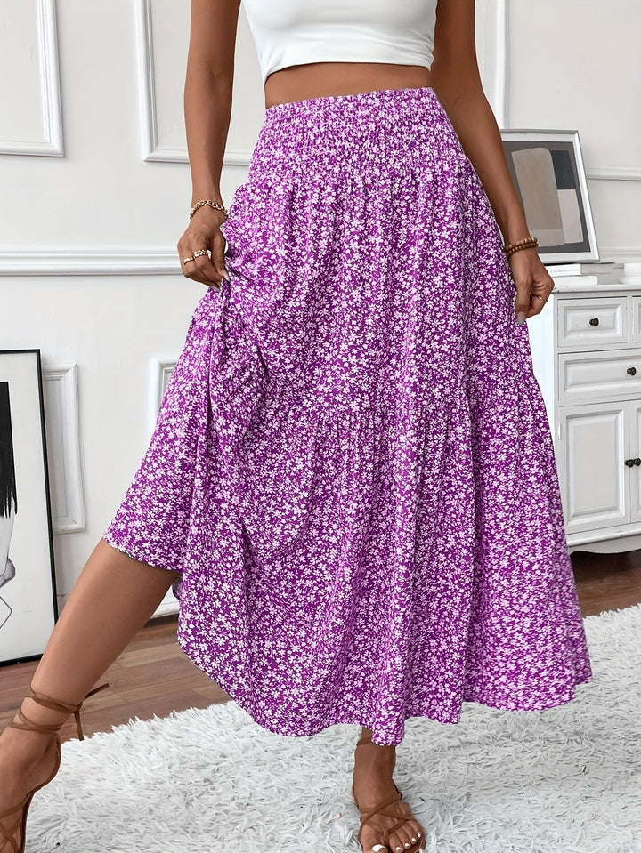 Elena | Flowy Midi Skirt for Women 8