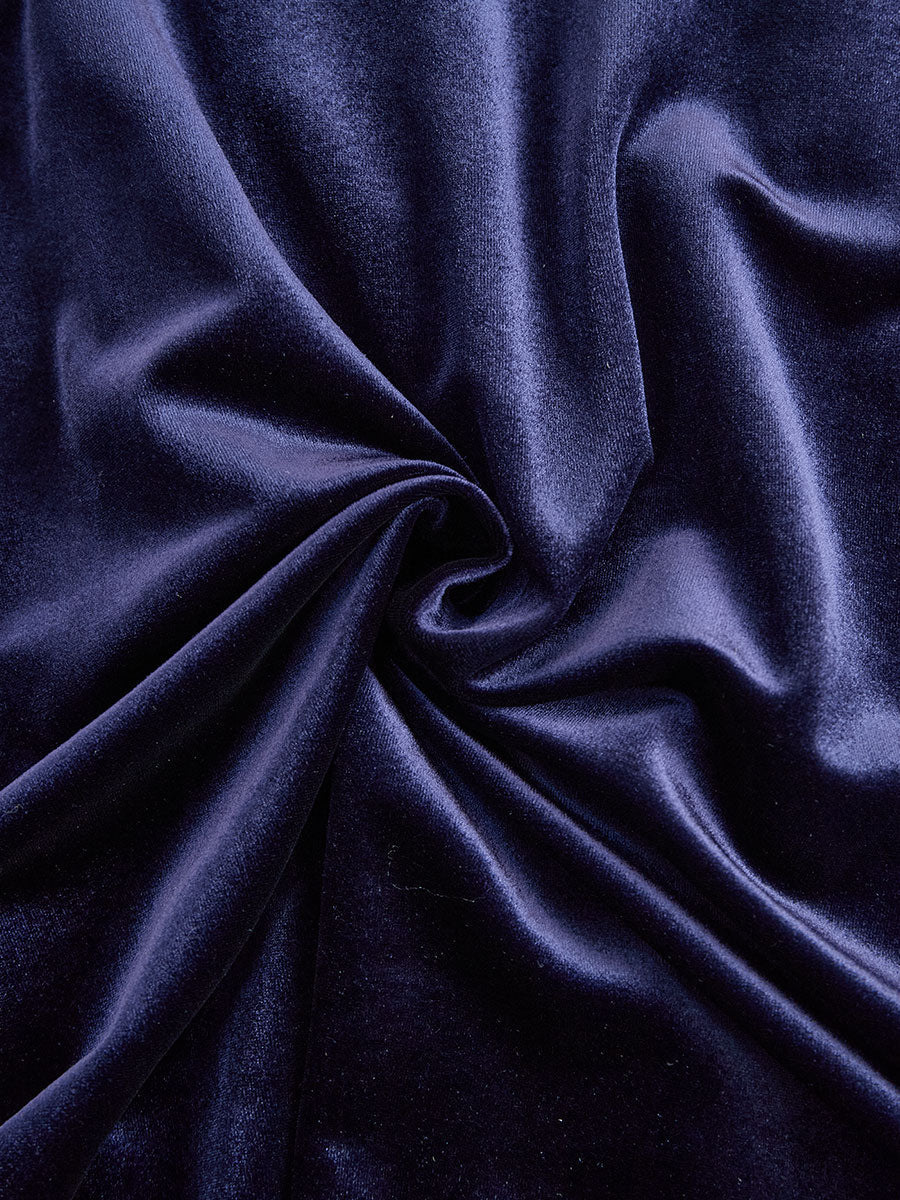 Elissa | Navy Blue Long-Sleeve Midi Dress 6