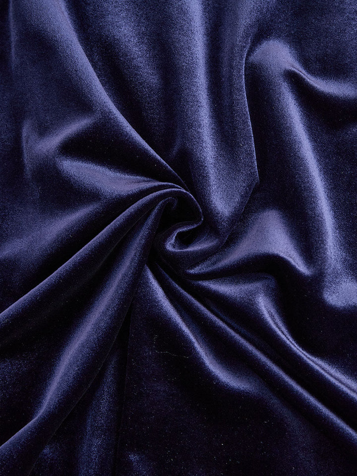 Elissa | Navy Blue Long-Sleeve Midi Dress 6