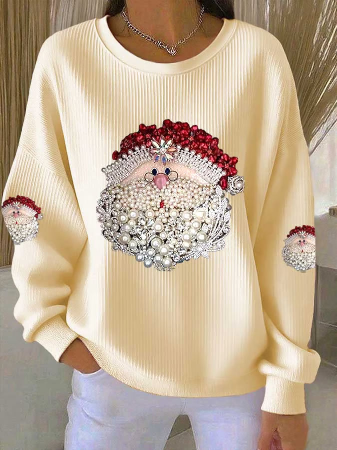 Ella - Christmas sweater with Santa Claus motif 1
