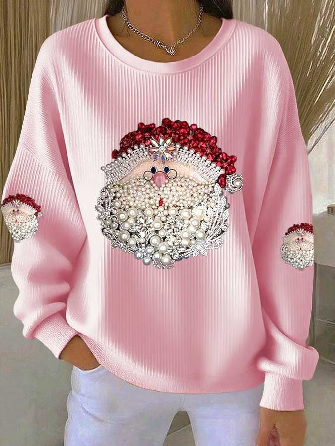 Ella - Christmas sweater with Santa Claus motif 3