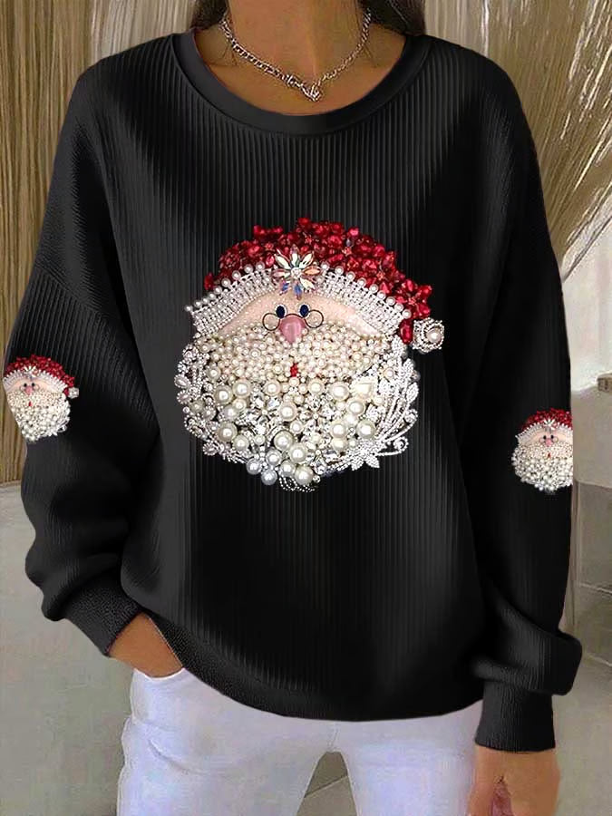 Ella - Christmas sweater with Santa Claus motif 4