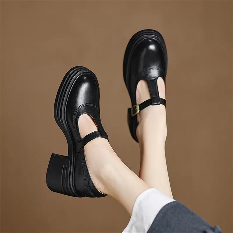 Elvana | Chunky Pumps 1