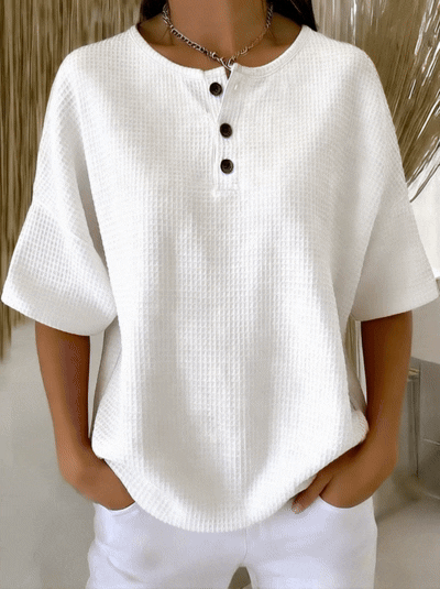 Emily™ | Cozy Waffle Sweatshirt 1