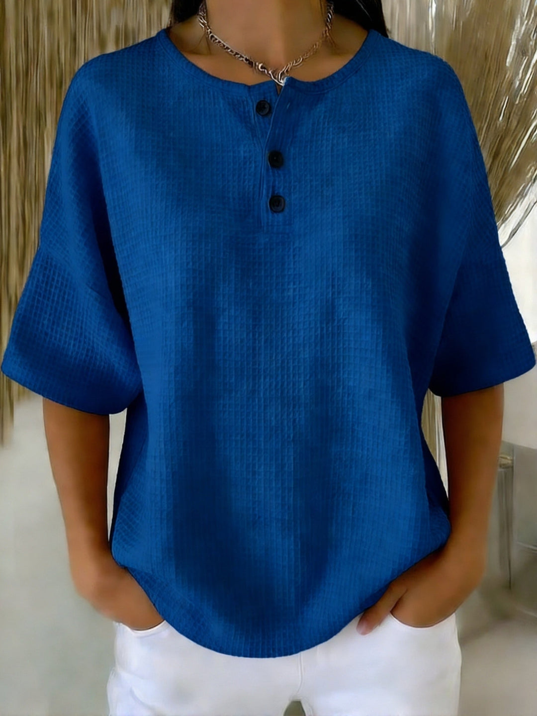 Emily™ | Cozy Waffle Sweatshirt 5