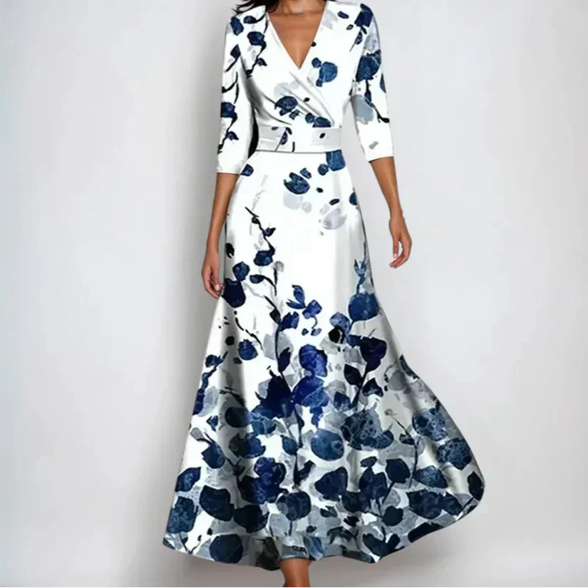 Emily™ | Elegant Floral Summer Dress for Wedding Guests 0