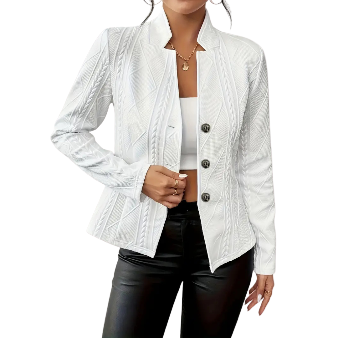 Femke Blazer with an elegant touch 0