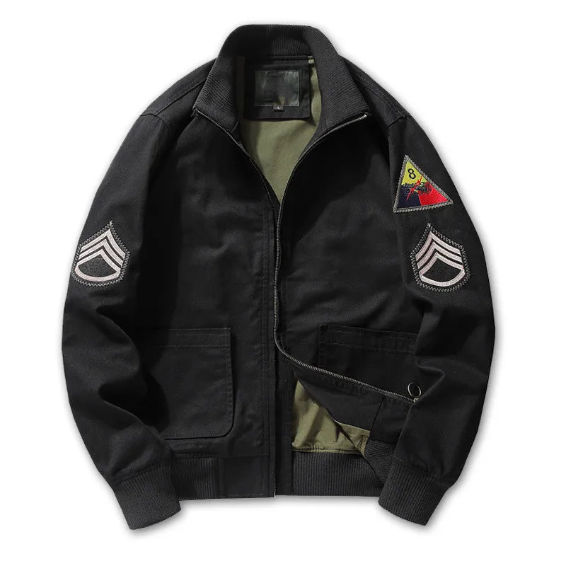 Finn - Stealth Cotton Bomber Jacket 2