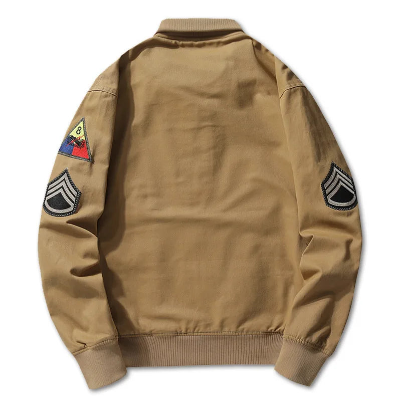 Finn - Stealth Cotton Bomber Jacket 4