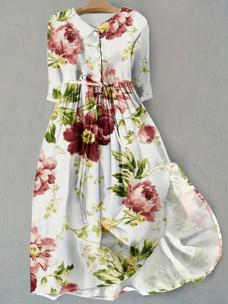Floral Dresses for Women - Effortless Elegance & All-Day Comfort 0