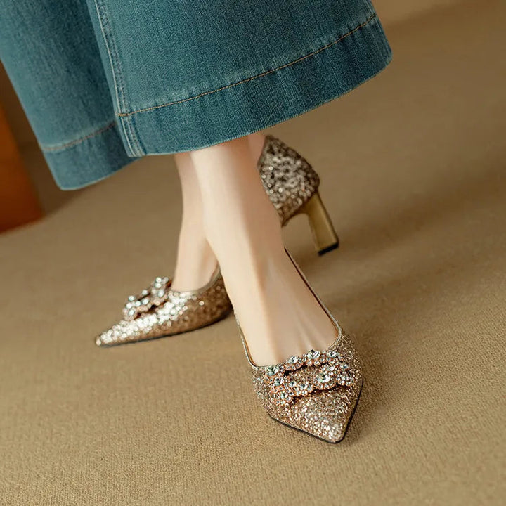 Gloria | Glitter Pumps 2