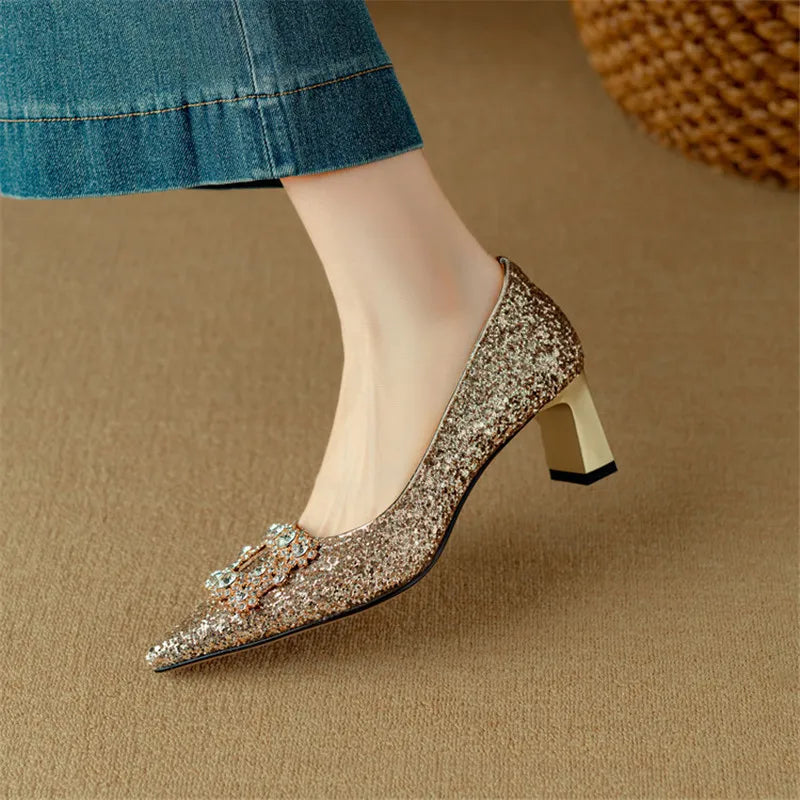 Gloria | Glitter Pumps 3