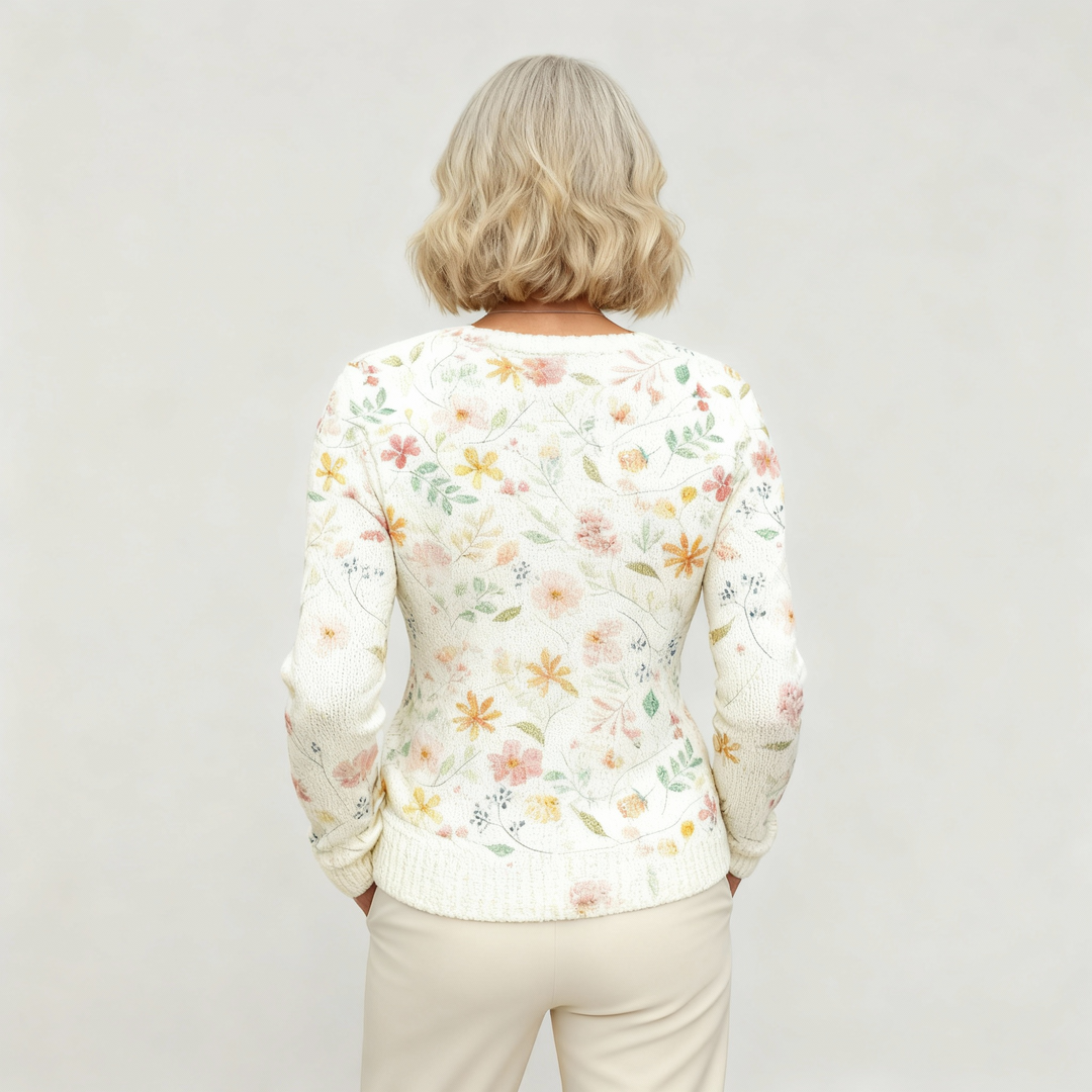 Grace | Flowers Print Cardigan 2