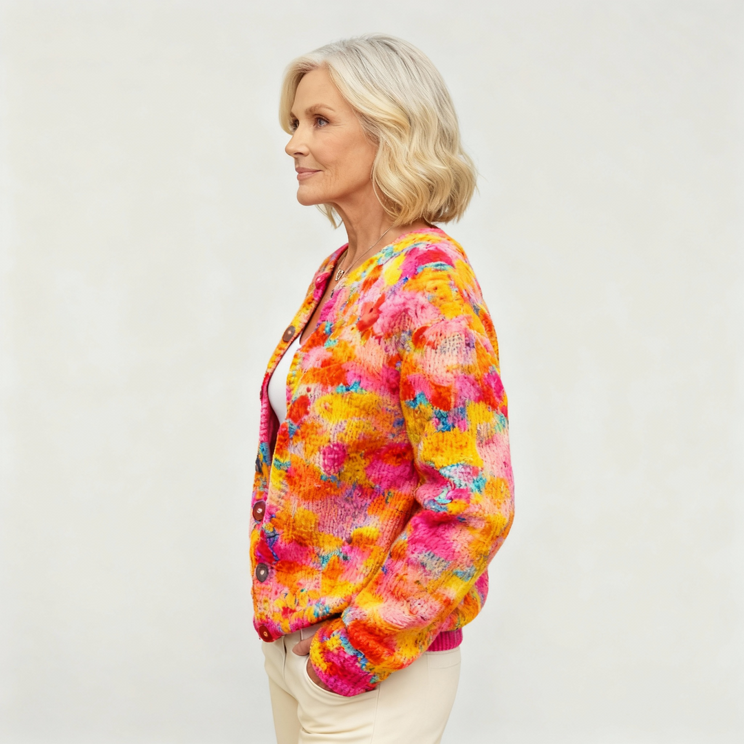 Gwen | Floral Print Cardigan 1