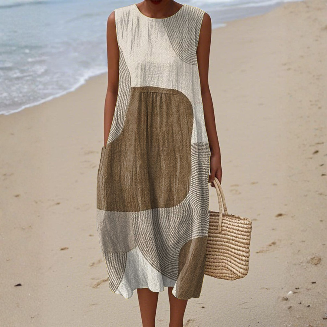 Helena™ | Abstract Summer Dress 1
