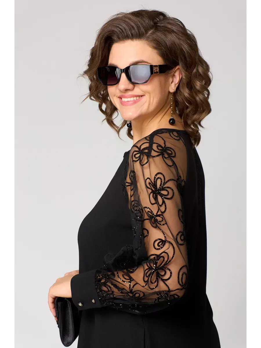 Helena™ | Elegant Black Dress for Cocktail and Formal Events 2