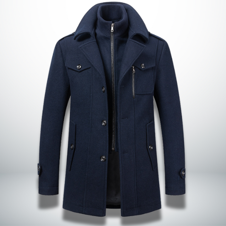 Henry - Cozy Men's Coat 0