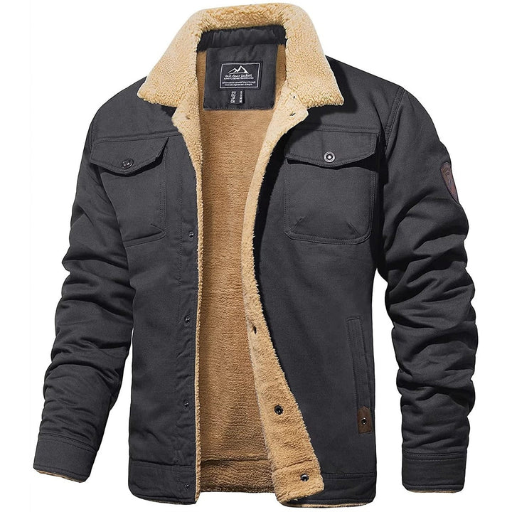 Hudson - Men's Sherpa-Lined Bomber Jacket 3