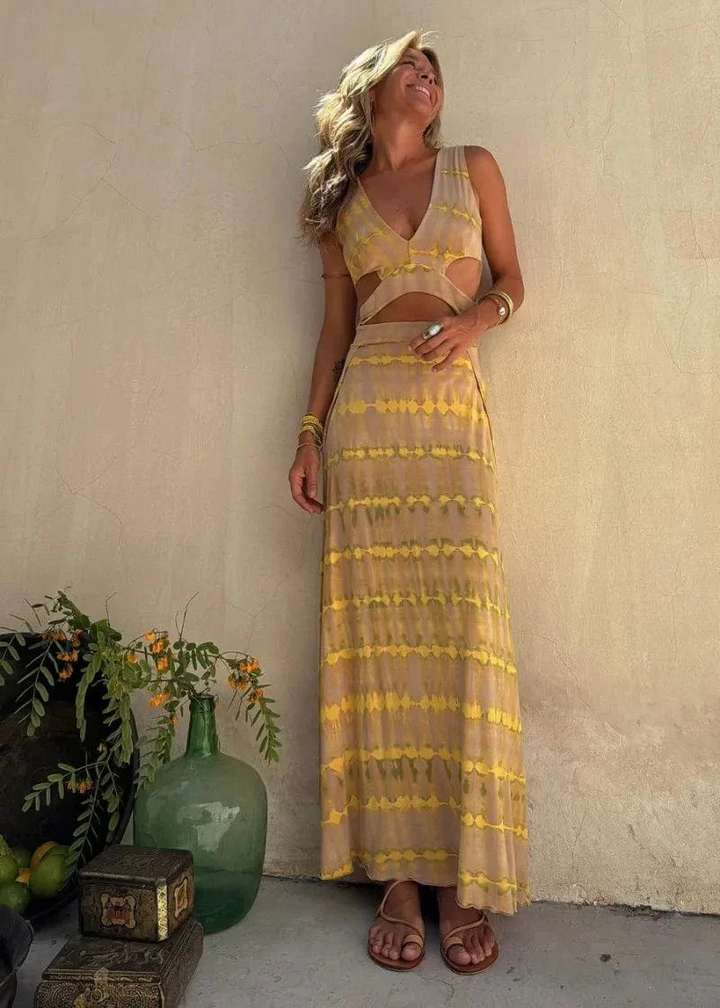 Ibiza™ | Vibrant Tie-Dye Womens Dress 0