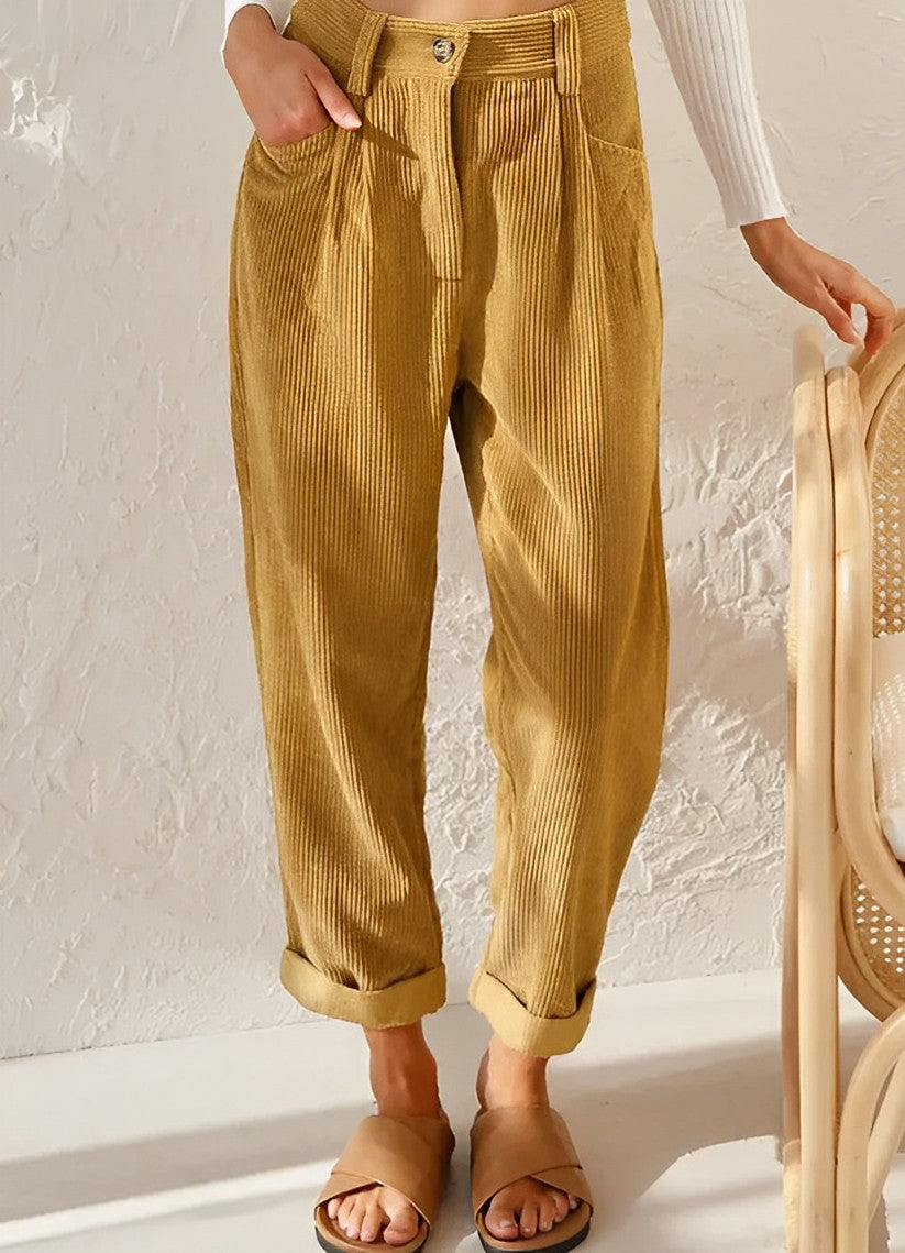 Jana™ | Stylish Corduroy Trousers 2