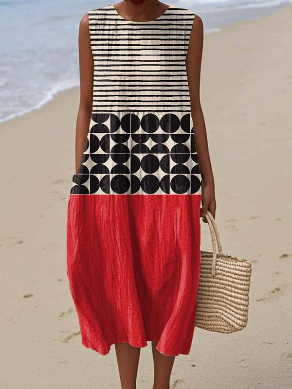 Jane™ Colorblock Midi Dress 0