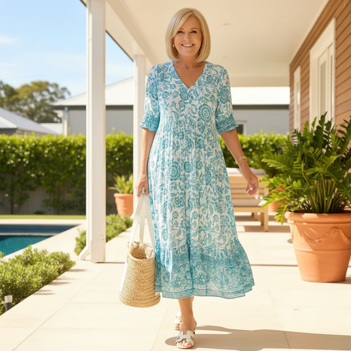 Janet™ | Elegant Floral Dress 2