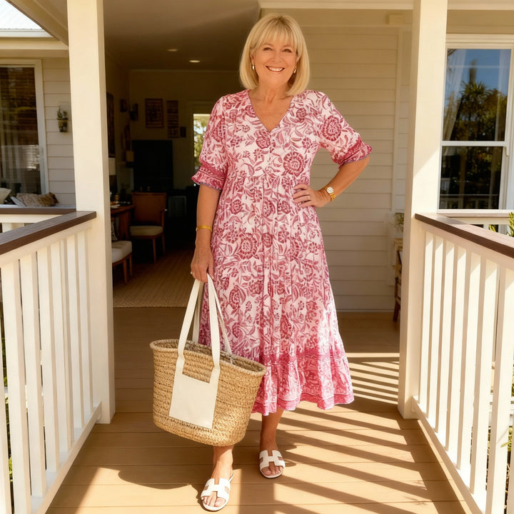 Janet™ | Elegant Floral Dress 3