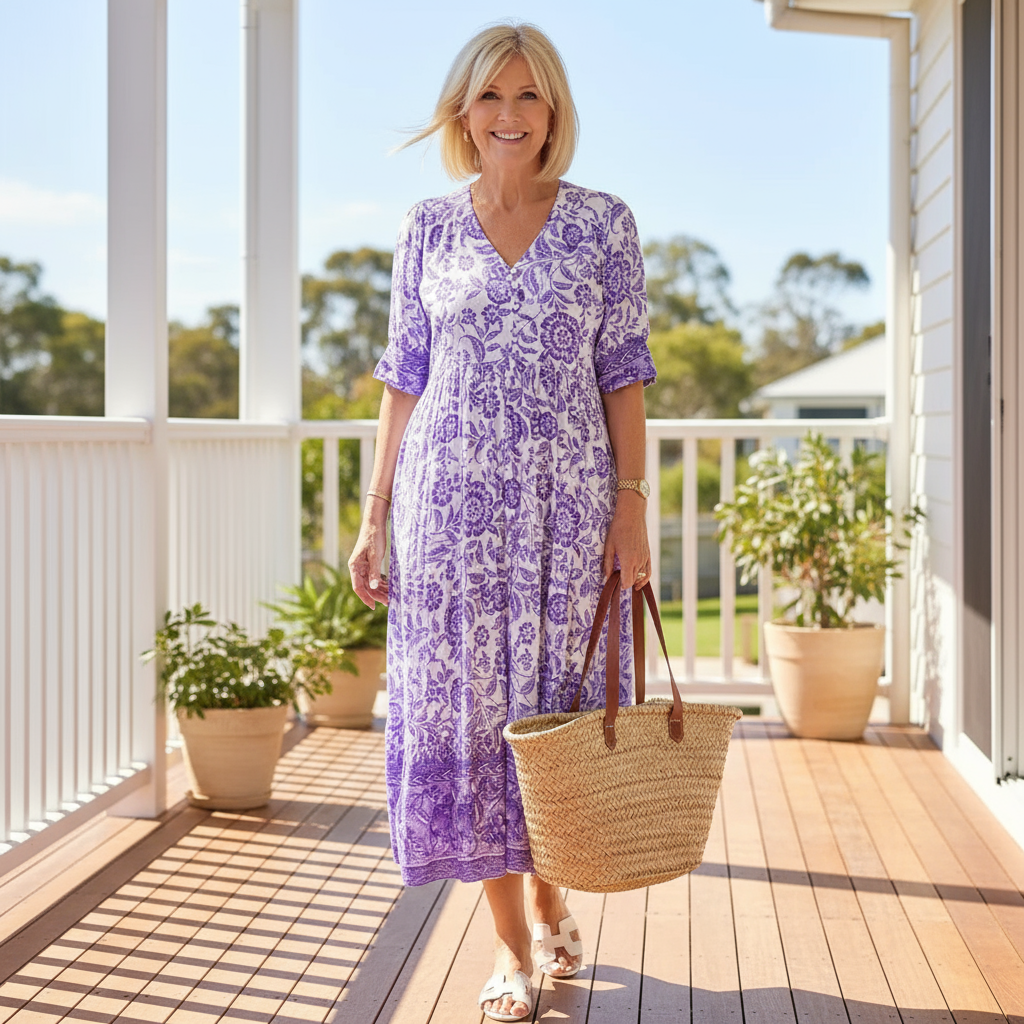 Janet™ | Elegant Floral Dress 4