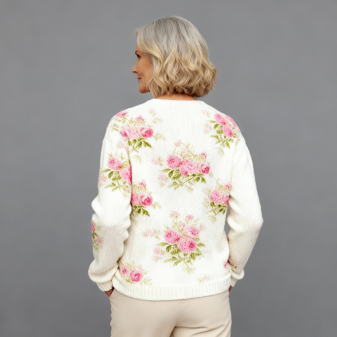 Jessie | Flower Art Cardigan 2