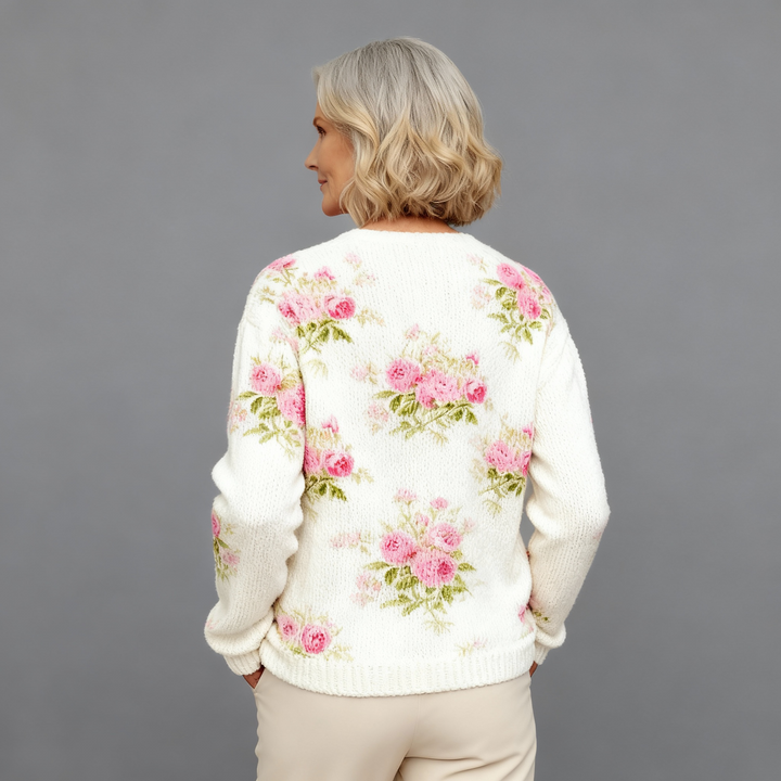 Jessie | Flower Art Cardigan 2