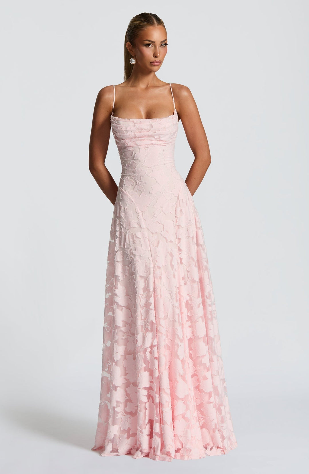 Kaleah - Maxi Dress with Lace Bodice 3