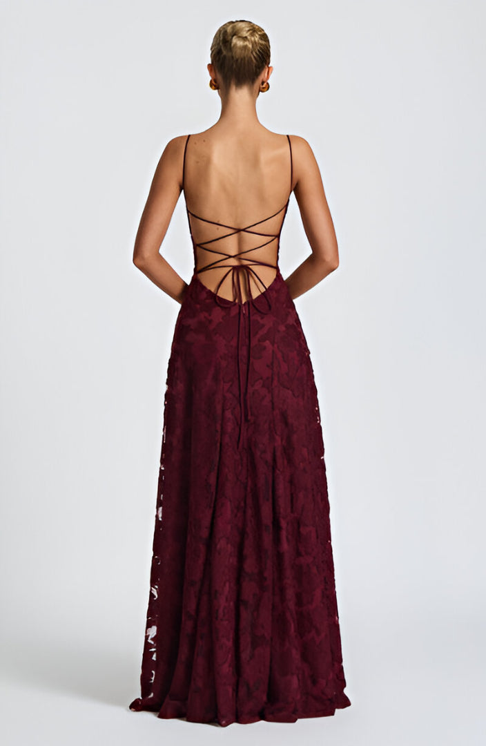 Kaleah - Maxi Dress with Lace Bodice 5