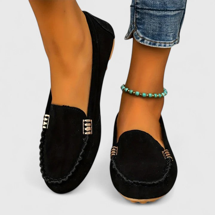 Karlene | Stylish Black Loafers for Women 5