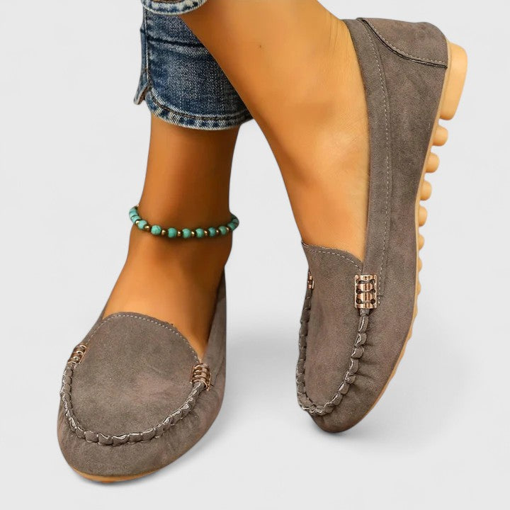 Karlene | Stylish Black Loafers for Women 9