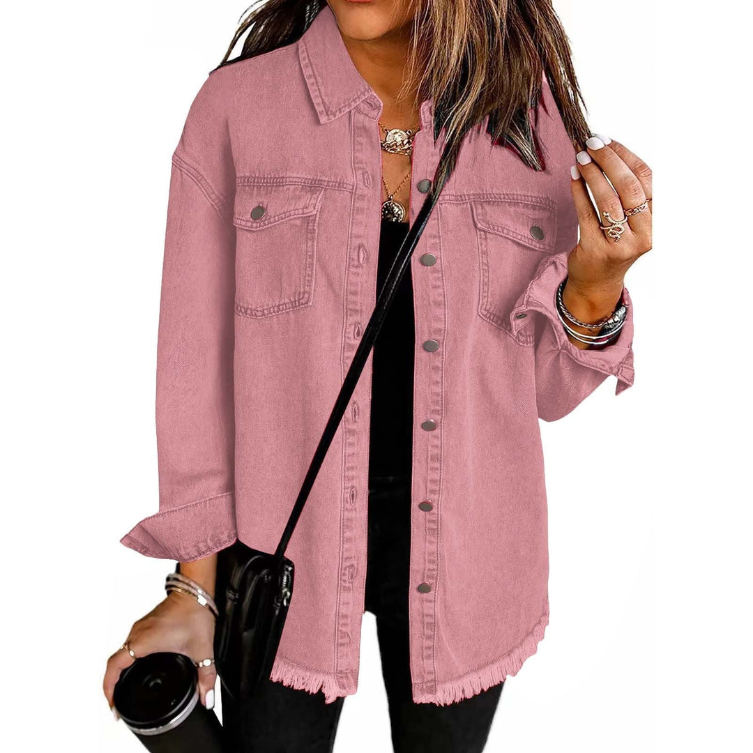 Katja™ | Relaxed Oversized Denim Jacket for Women 8