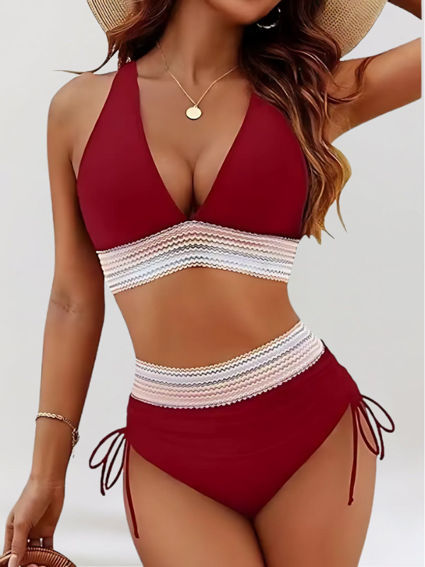 LIDIA | Tummy Control High Waist Bikini Set 8