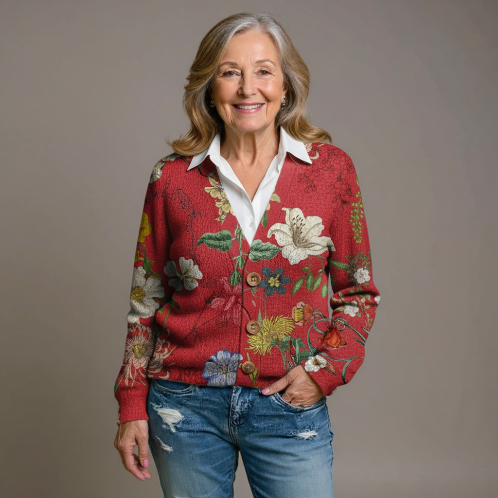 Larissa | Vintage Floral Cardigan 0