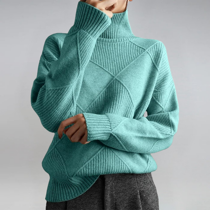 Lauren | Luxe Cashmere Turtleneck Sweater 10
