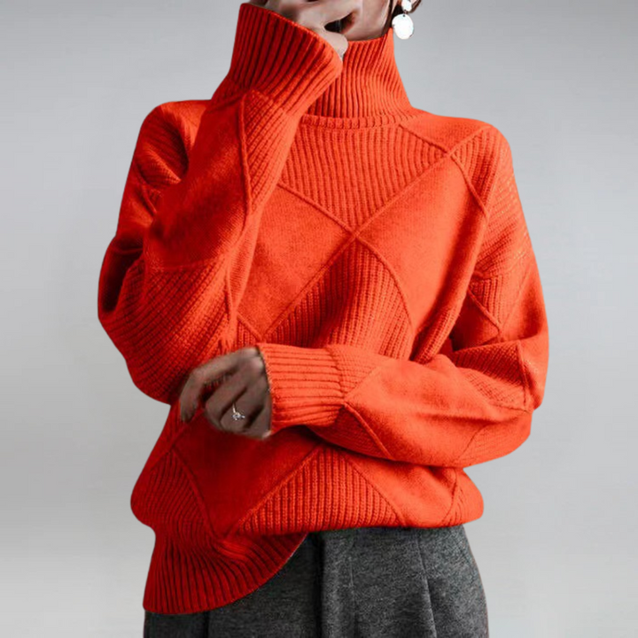 Lauren | Luxe Cashmere Turtleneck Sweater 6