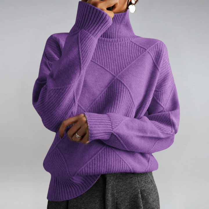 Lauren | Luxe Cashmere Turtleneck Sweater 7