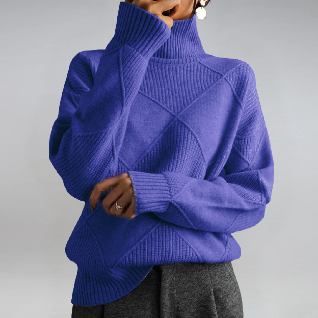 Lauren | Luxe Cashmere Turtleneck Sweater 8