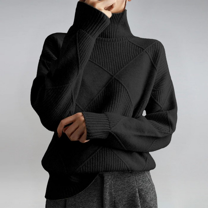 Lauren | Luxe Cashmere Turtleneck Sweater 9